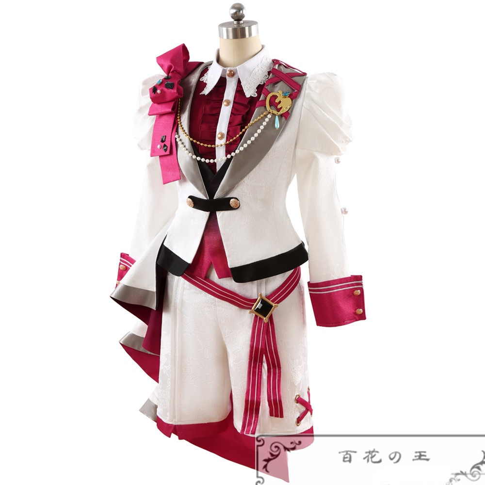 あんスタ 溶けた心*思い出のスノーホワイト 花群冬芽 冴霧笑主 名都神無 宝丈萊香 コスプレ衣装 コスチューム