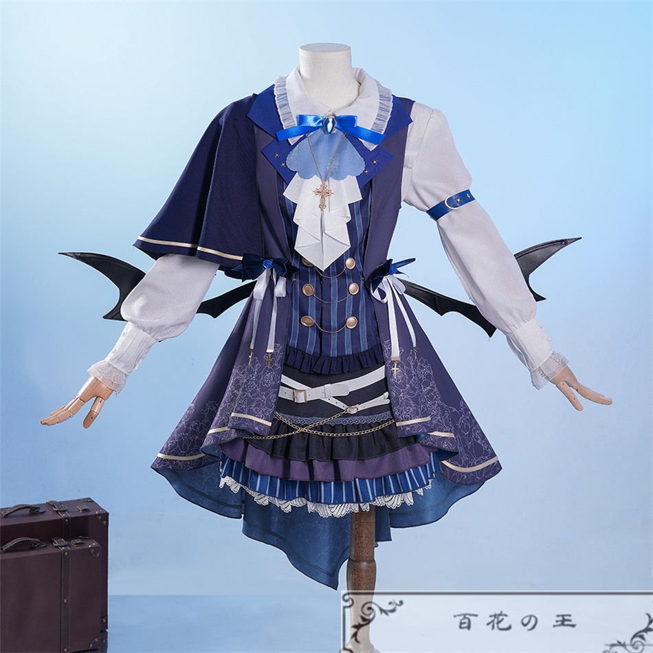 『一部在庫あり』 VTuber Blanche Fleur 東雪蓮 コスプレ衣装 コスチューム