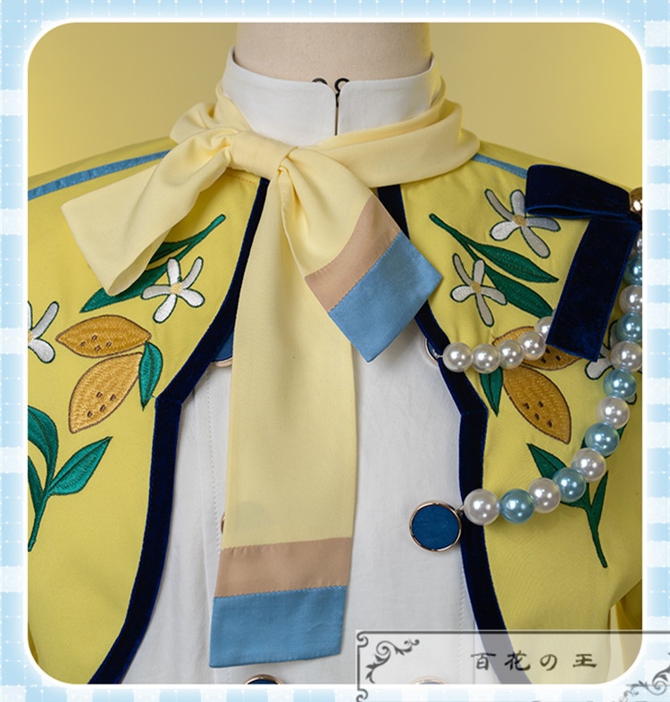 あんスタ 夏香る!黄色いサマースパークル 白鳥藍良 天城一彩 礼瀬マヨイ 風早巽 コスプレ衣装 コスチューム