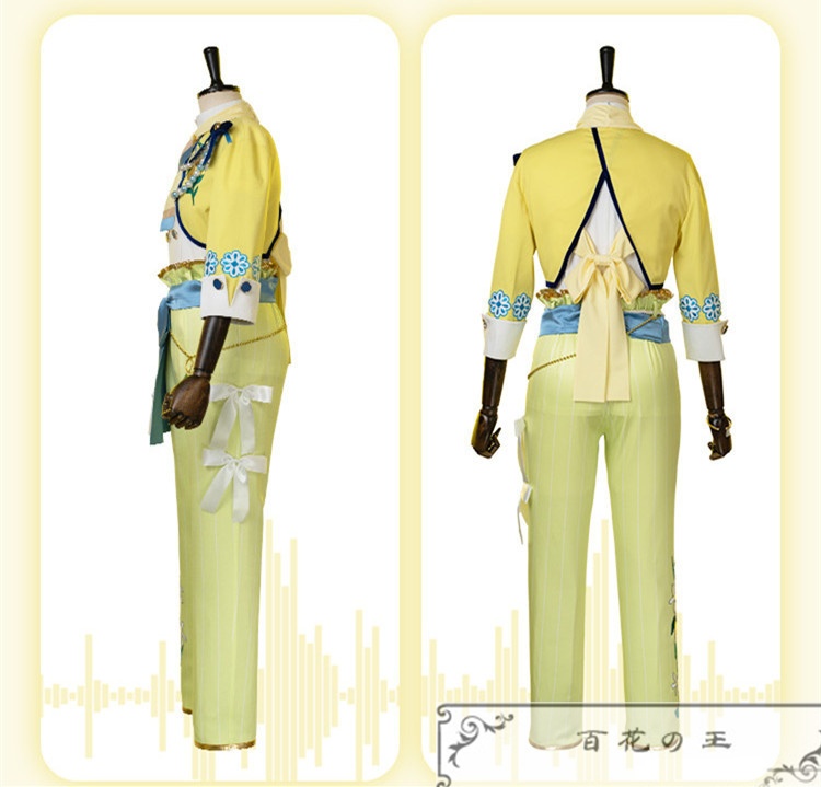 あんスタ 夏香る!黄色いサマースパークル 白鳥藍良 天城一彩 礼瀬マヨイ 風早巽 コスプレ衣装 コスチューム