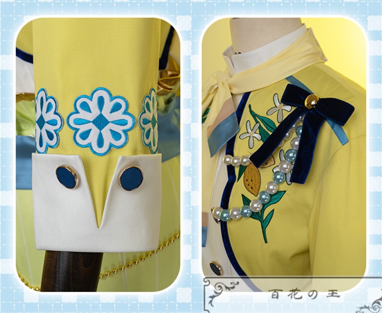 あんスタ 夏香る!黄色いサマースパークル 白鳥藍良 天城一彩 礼瀬マヨイ 風早巽 コスプレ衣装 コスチューム