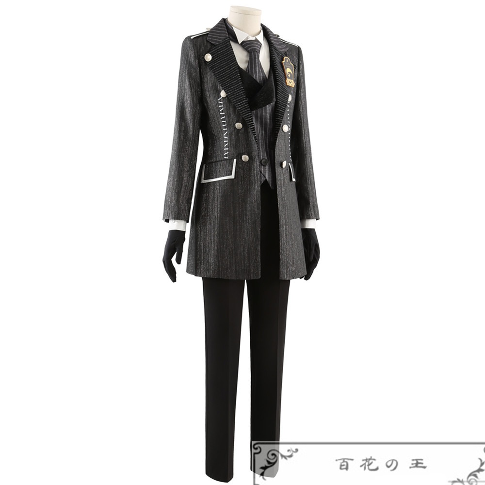 ツイステ 始まりのハロウィン ナイトメアハロウィン2024 Malleus マレウス R /ナイトメアースーツ コスプレ衣装 コスチューム