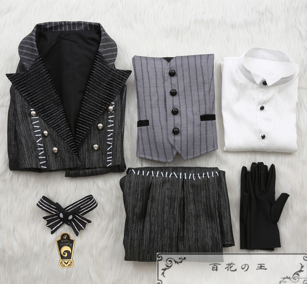 ツイステ Lost in the book ナイトメアースーツ 始まりのハロウィーン ヴィル Vil コスプレ衣装 コスチューム