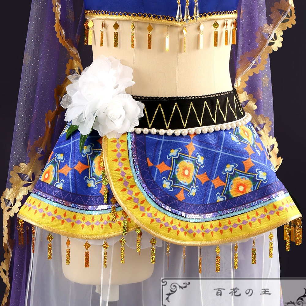 ラブライブ! スクールアイドルフェスティバル 踊り子編 園田海未 コスプレ衣装 コスチューム