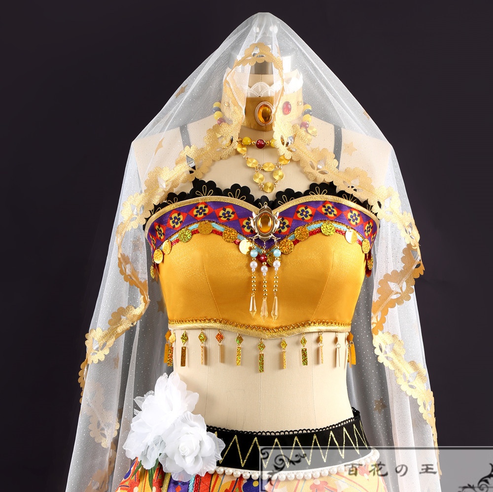 ラブライブ! スクールアイドルフェスティバル 踊り子編 星空凛 コスプレ衣装 コスチューム