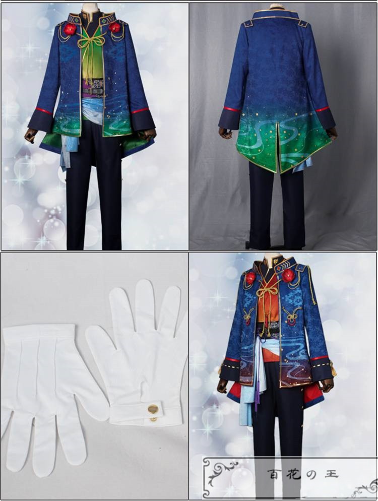 あんスタ 雪舞う冬の猫と椿列車 神崎颯馬 鬼龍紅郎 蓮巳敬人 コスプレ衣装 コスチューム