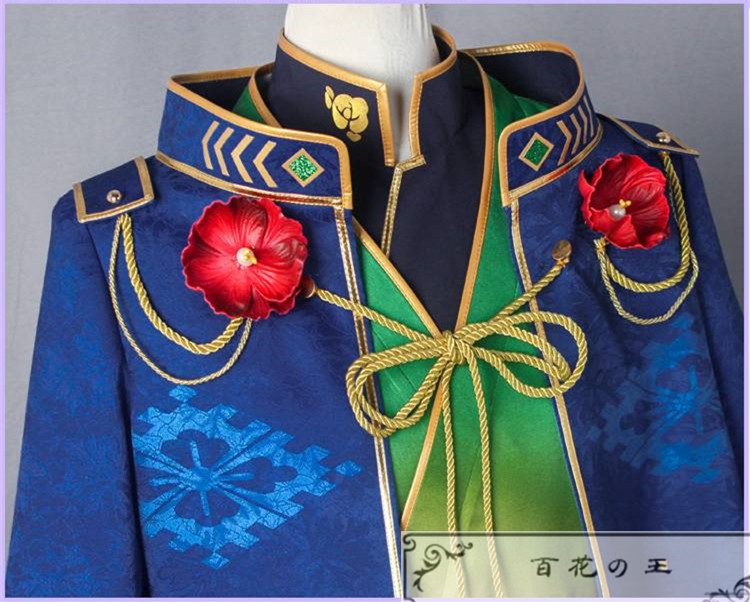 あんスタ 雪舞う冬の猫と椿列車 神崎颯馬 鬼龍紅郎 蓮巳敬人 コスプレ衣装 コスチューム