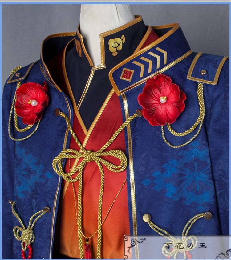 あんスタ 雪舞う冬の猫と椿列車 神崎颯馬 鬼龍紅郎 蓮巳敬人 コスプレ衣装 コスチューム