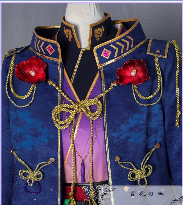 あんスタ 雪舞う冬の猫と椿列車 神崎颯馬 鬼龍紅郎 蓮巳敬人 コスプレ衣装 コスチューム