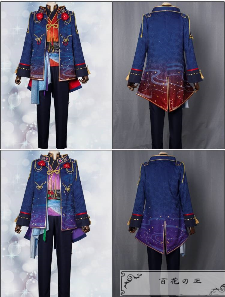 あんスタ 雪舞う冬の猫と椿列車 神崎颯馬 鬼龍紅郎 蓮巳敬人 コスプレ衣装 コスチューム