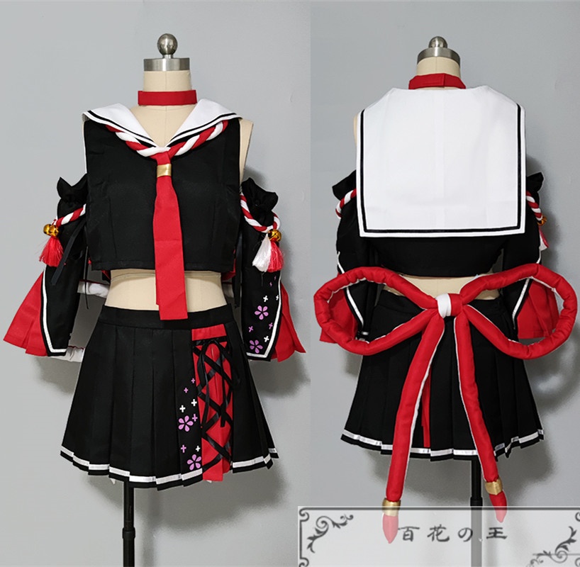 Vtuber バーチャル 大神ミオ コスプレ衣装 コスチューム