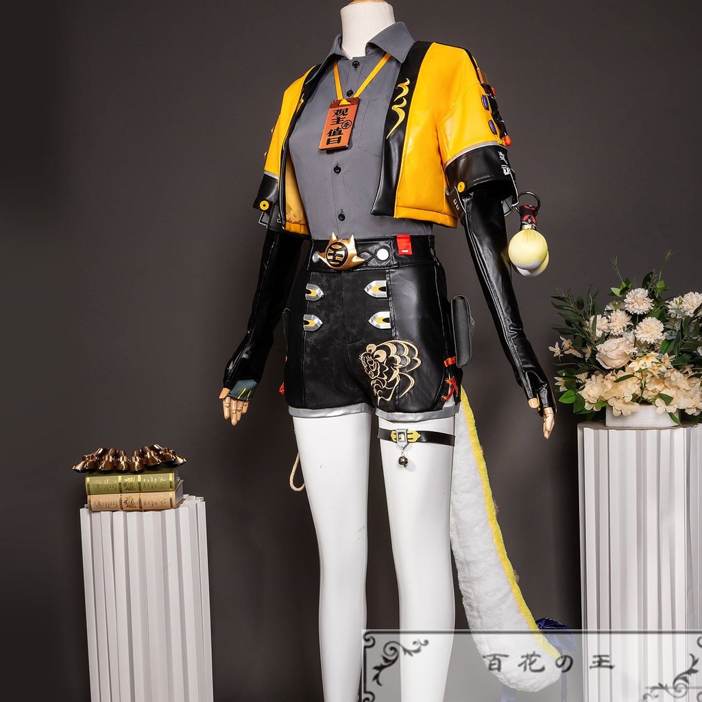 在庫品 ゼンレスゾーンゼロ ゼンゼロ ZZZ チーフーフー 橘福福 コスプレ衣装 コスチューム