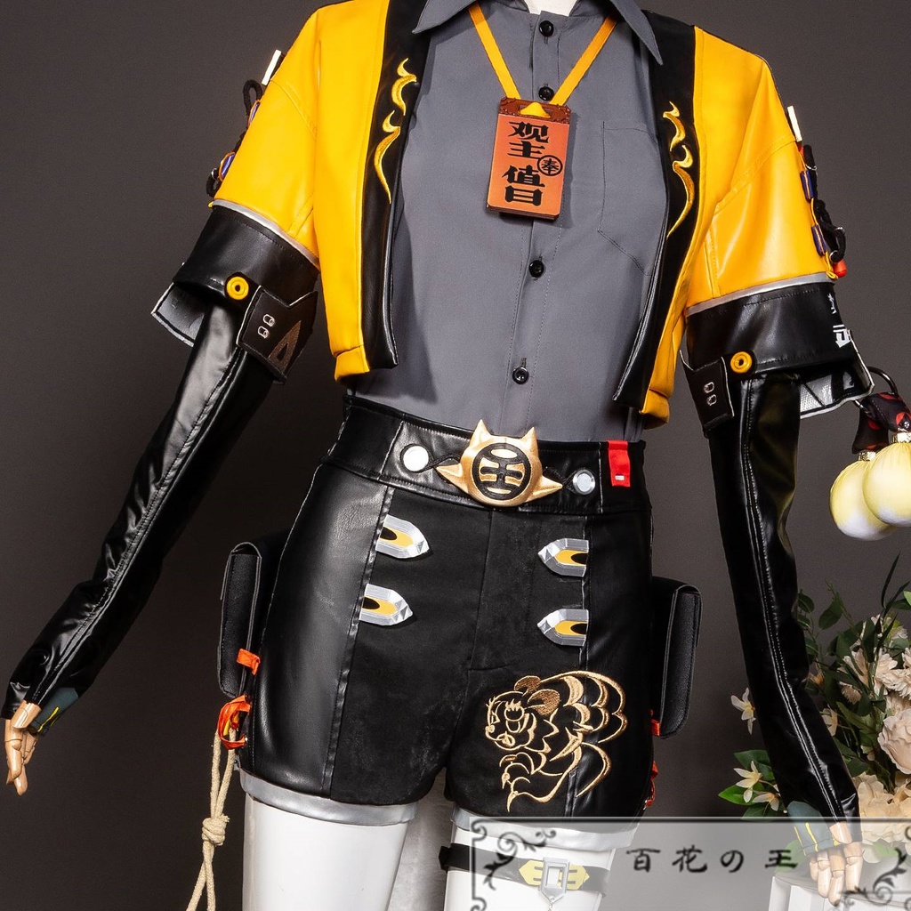 在庫品 ゼンレスゾーンゼロ ゼンゼロ ZZZ チーフーフー 橘福福 コスプレ衣装 コスチューム