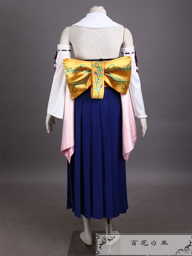 在庫品 ファイナルファンタジーX ユウナ コスプレ衣装 コスチューム