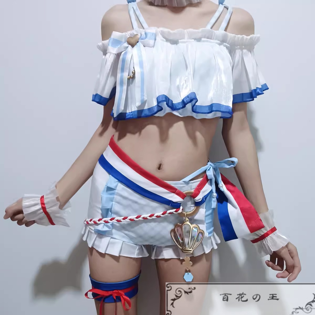 『一部在庫あり』 プロセカ ブルーマリン・クルースタイル 桃井愛莉 水着 コスプレ衣装 コスチューム