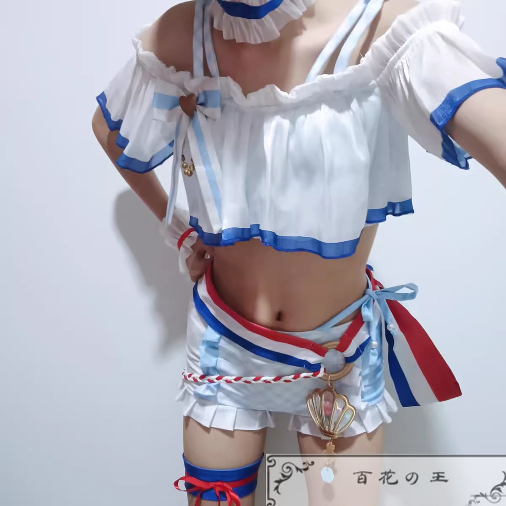 『一部在庫あり』 プロセカ ブルーマリン・クルースタイル 桃井愛莉 水着 コスプレ衣装 コスチューム