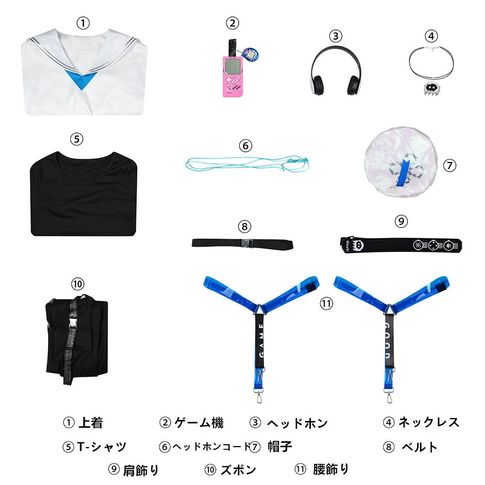 『一部在庫あり』 明日方舟 アークナイツ 6周年記念 ミヅキ プレイヤーフォーエバー コスプレ衣装 コスチューム