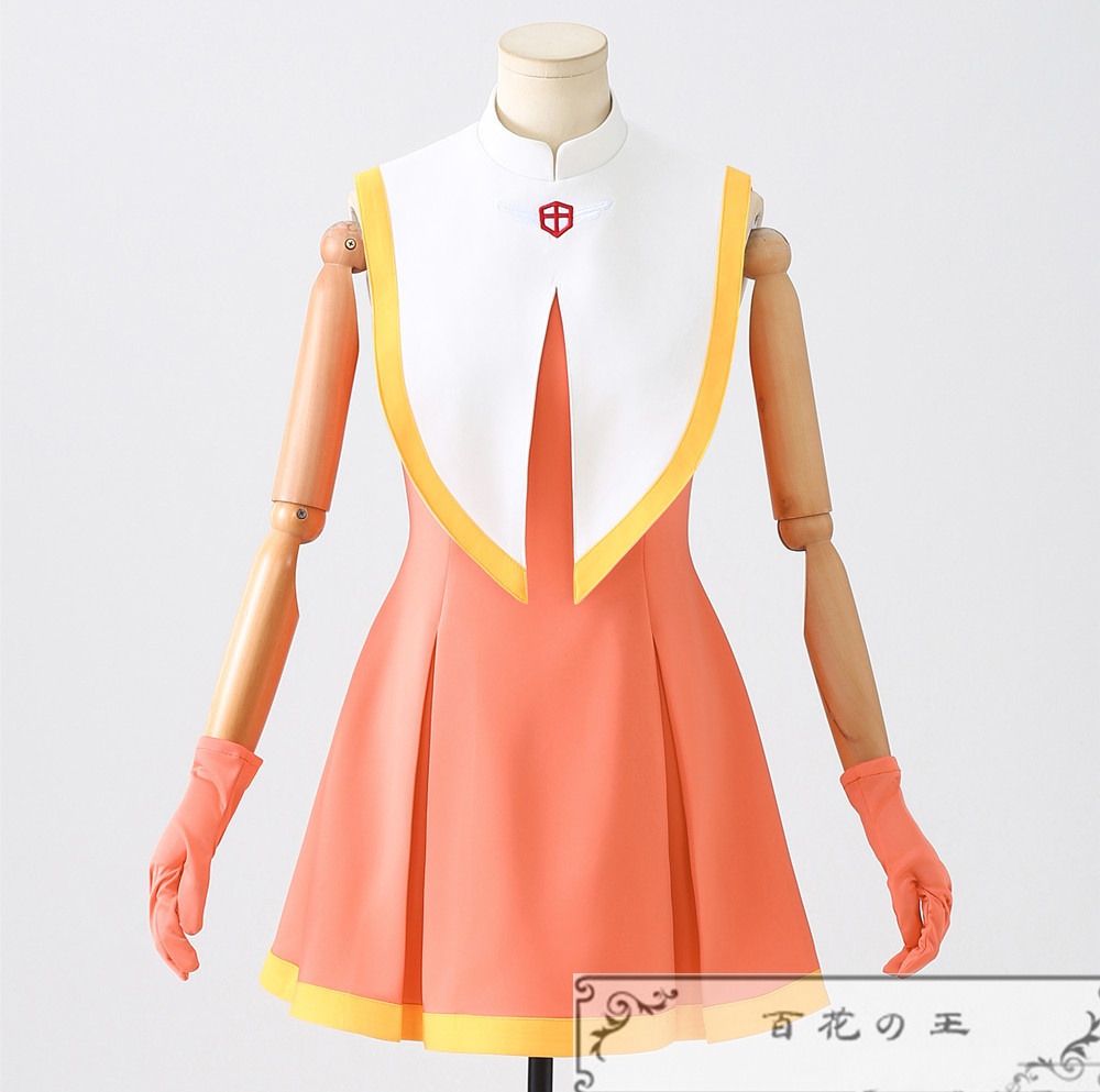 在庫品 カードキャプターさくら 木之本桜 チアリーディング チアガール コスプレ衣装 コスチューム