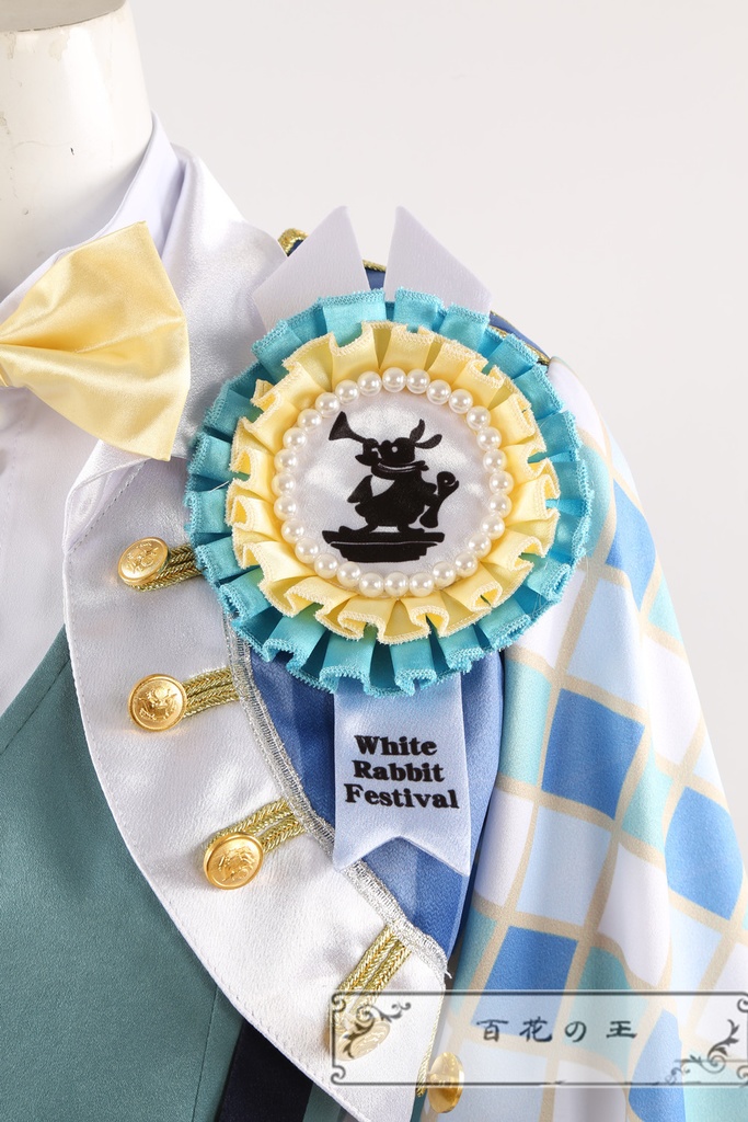 ツイステ 薔薇の王国のホワイトラビットフェス Deuce デュース ラビットウェア コスプレ衣装 コスチューム