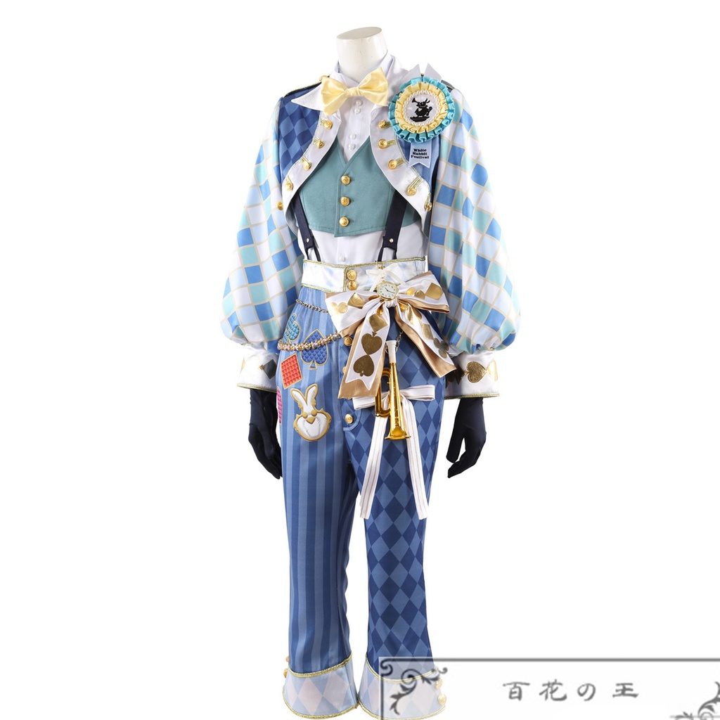 ツイステ 薔薇の王国のホワイトラビットフェス Deuce デュース ラビットウェア コスプレ衣装 コスチューム