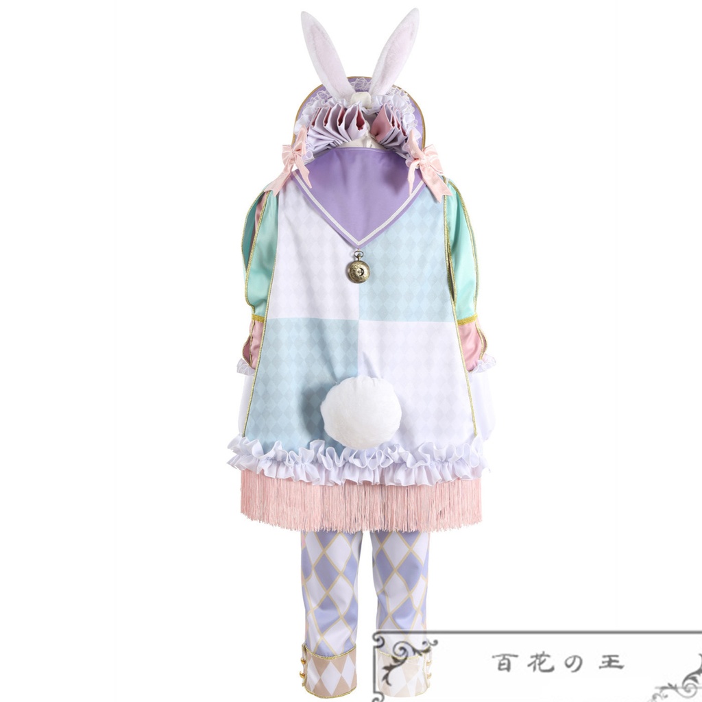 ツイステ 薔薇の王国のホワイトラビットフェス エペル ラビットウェア コスプレ衣装 コスチューム