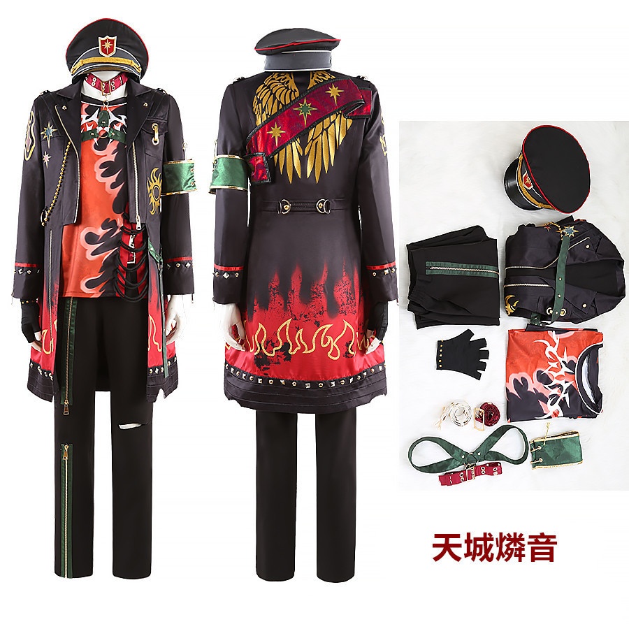 あんスタ SHUFFLE 未知の聖夜とナイトヘッド! 天城燐音 七種茨 真白友也 伏見弓弦 明星スバル コスプレ衣装 コスチューム