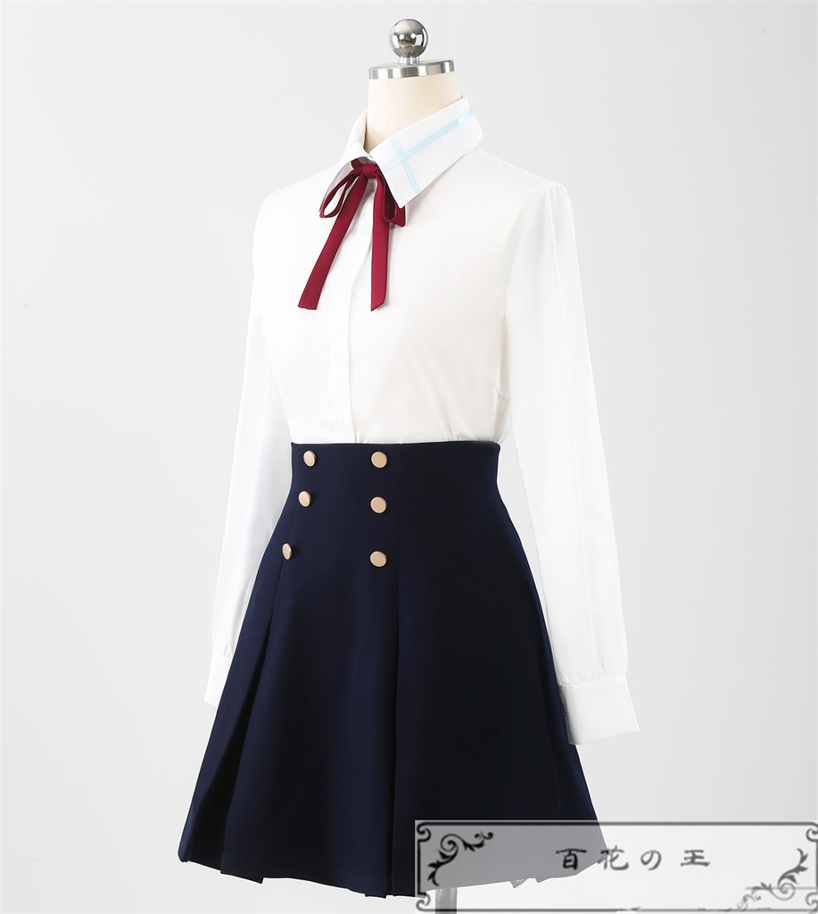 『一部在庫あり』 SAOソードアート オンライン劇場版 アスナ 学校制服 コスプレ衣装 コスチューム