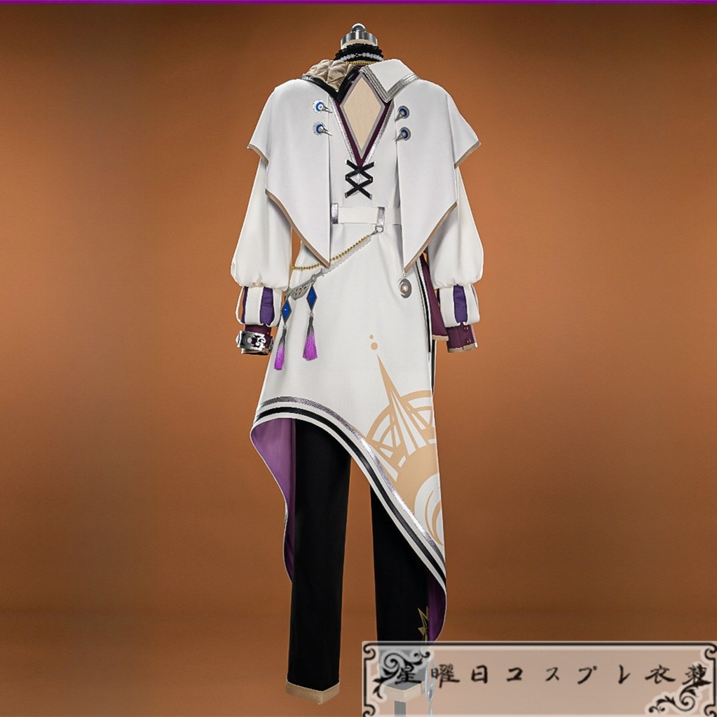 あんスタ 中国版限定星5 Hide-and-seek of Hyde 鳴上嵐 Crystal Heart 黛月皎色衣装 コスプレ衣装 コスチューム