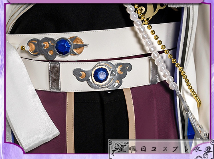 あんスタ 中国版限定星5 Hide-and-seek of Hyde 鳴上嵐 Crystal Heart 黛月皎色衣装 コスプレ衣装 コスチューム