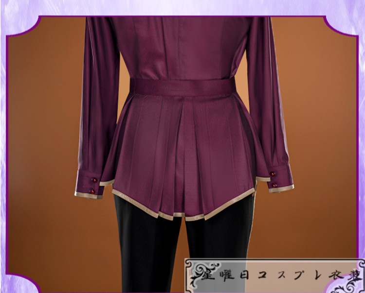 あんスタ 中国版限定星5 Hide-and-seek of Hyde 鳴上嵐 Crystal Heart 黛月皎色衣装 コスプレ衣装 コスチューム