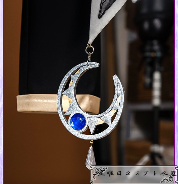 あんスタ 中国版限定星5 Hide-and-seek of Hyde 鳴上嵐 Crystal Heart 黛月皎色衣装 コスプレ衣装 コスチューム