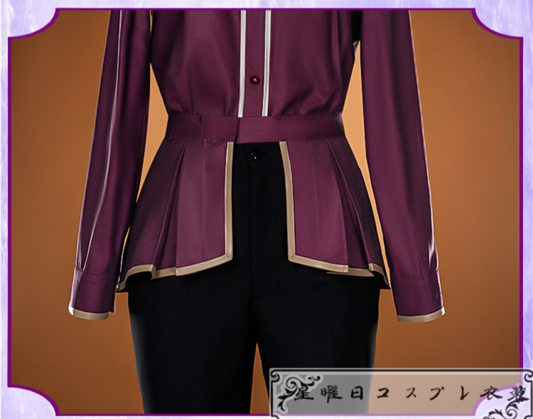 あんスタ 中国版限定星5 Hide-and-seek of Hyde 鳴上嵐 Crystal Heart 黛月皎色衣装 コスプレ衣装 コスチューム