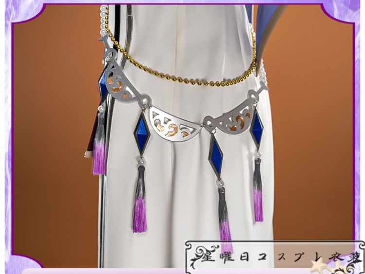 あんスタ 中国版限定星5 Hide-and-seek of Hyde 鳴上嵐 Crystal Heart 黛月皎色衣装 コスプレ衣装 コスチューム