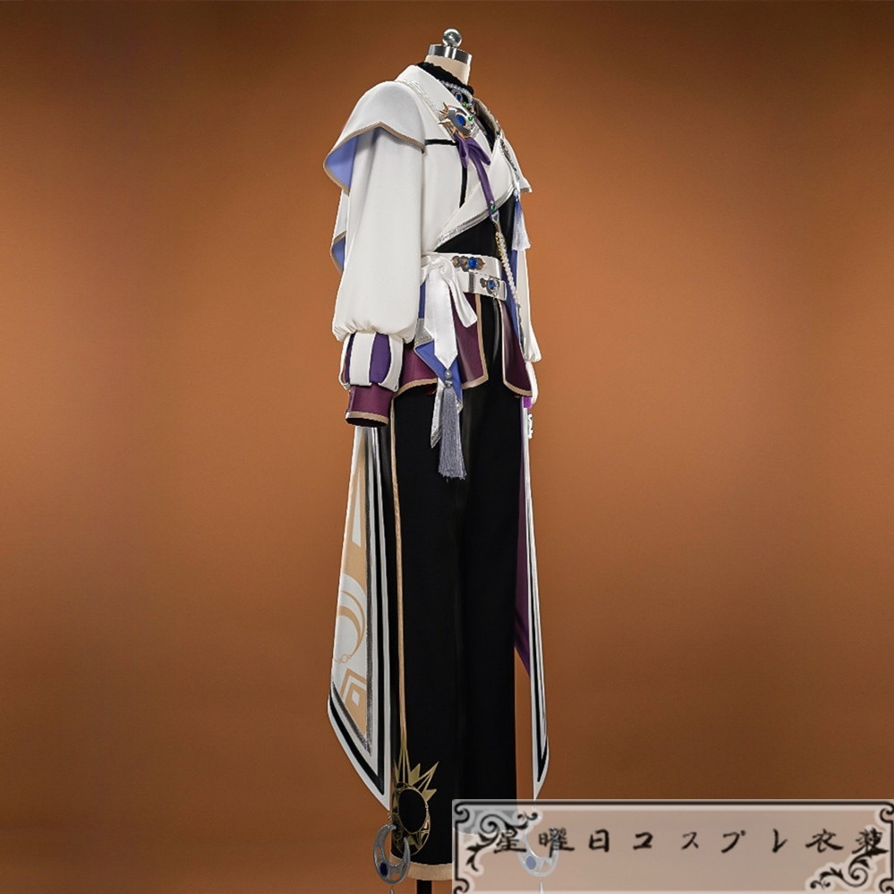 あんスタ 中国版限定星5 Hide-and-seek of Hyde 鳴上嵐 Crystal Heart 黛月皎色衣装 コスプレ衣装 コスチューム