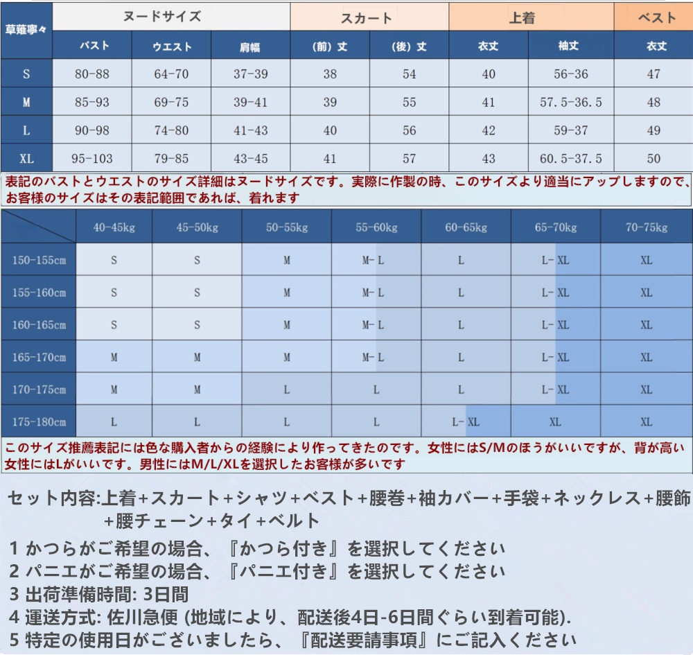 在庫品 プロセカ 草薙寧々 五周年感謝祭 コスプレ衣装 コスチューム