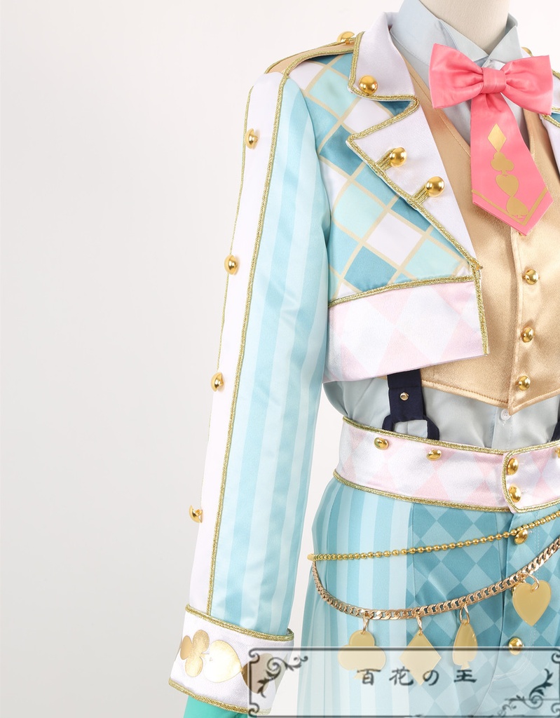 ツイステ 薔薇の王国のホワイトラビットフェス フロイド コスプレ衣装 コスチューム 帽子付き