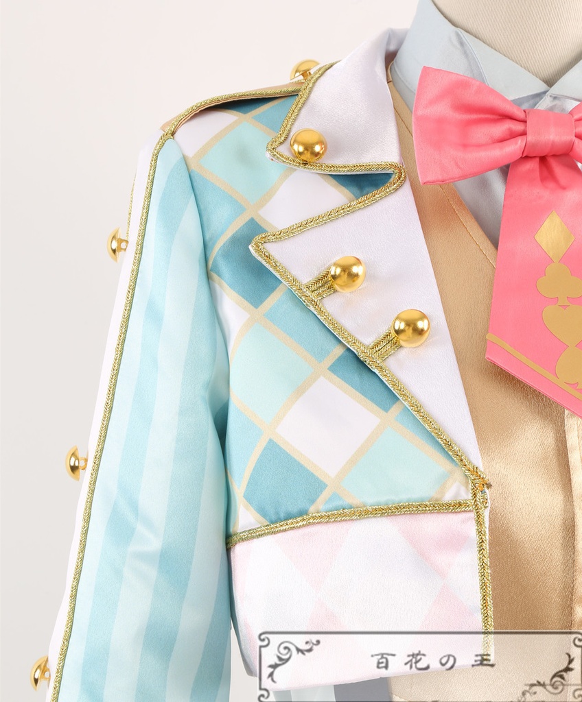 ツイステ 薔薇の王国のホワイトラビットフェス フロイド コスプレ衣装 コスチューム 帽子付き