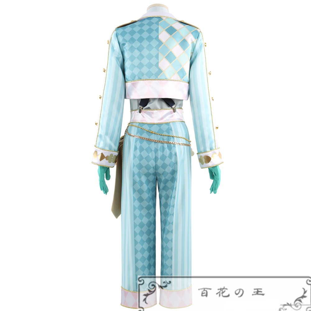 ツイステ 薔薇の王国のホワイトラビットフェス フロイド コスプレ衣装 コスチューム 帽子付き