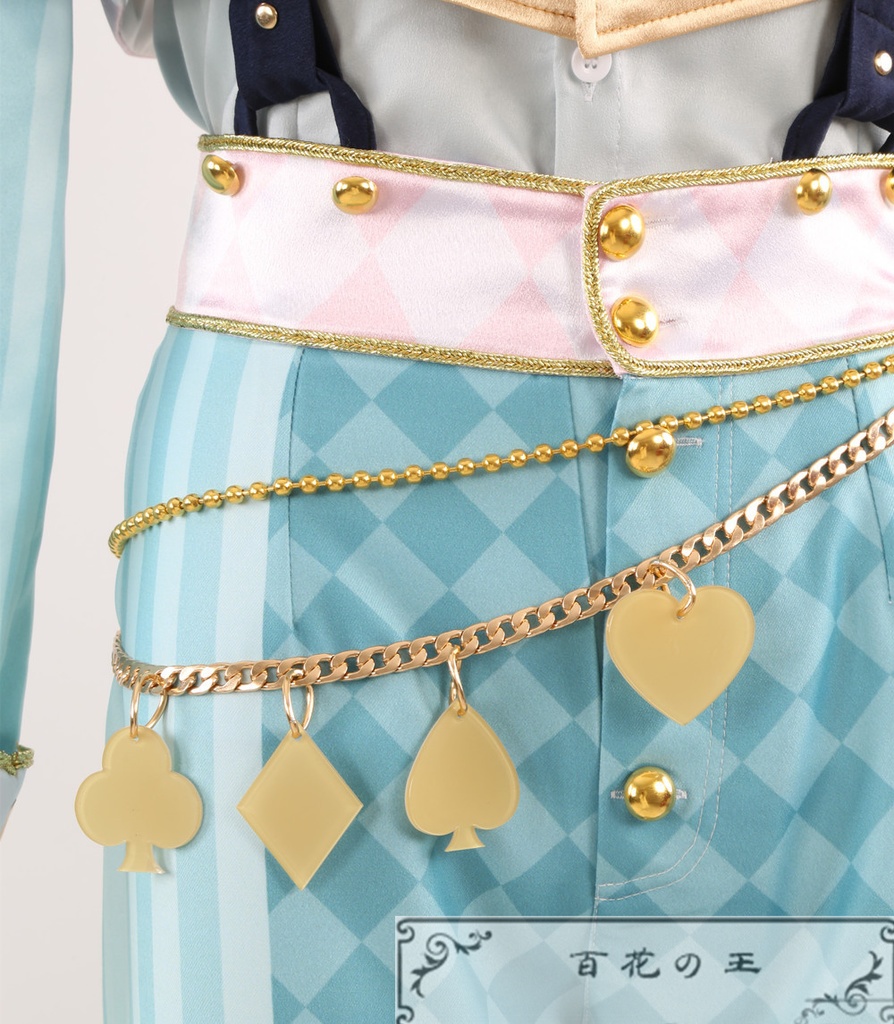 ツイステ 薔薇の王国のホワイトラビットフェス フロイド コスプレ衣装 コスチューム 帽子付き