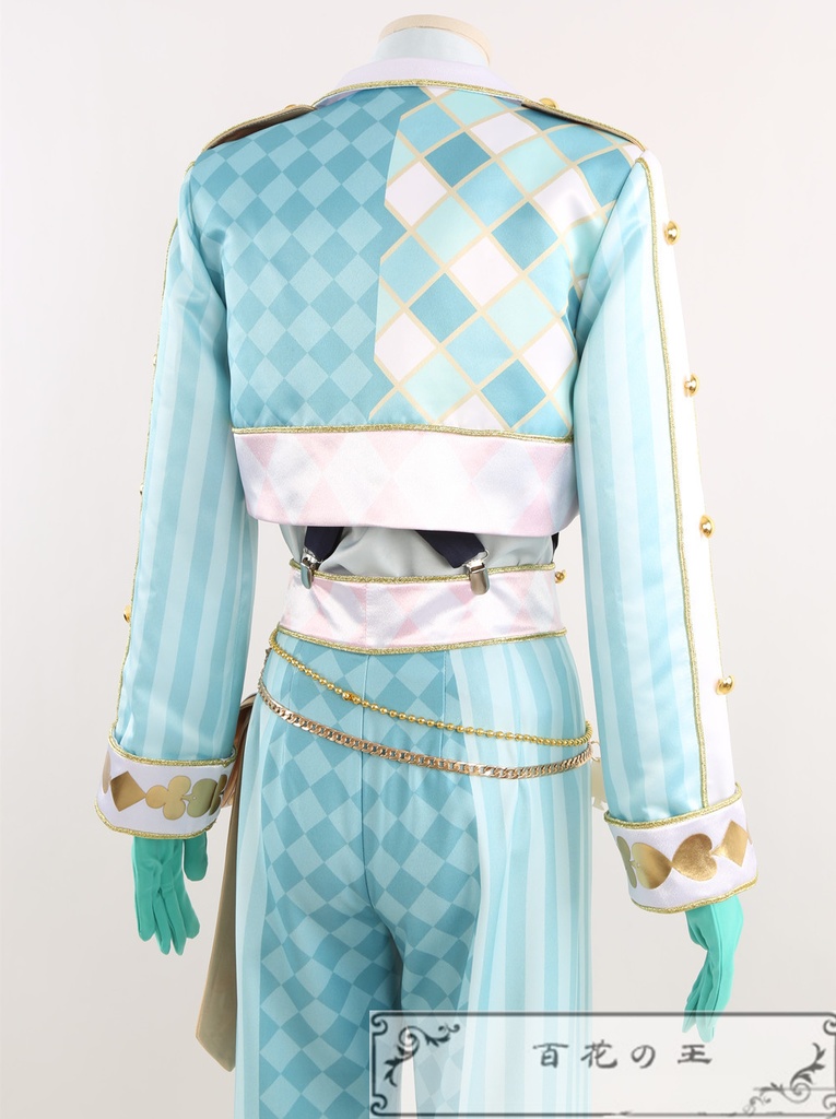 ツイステ 薔薇の王国のホワイトラビットフェス フロイド コスプレ衣装 コスチューム 帽子付き