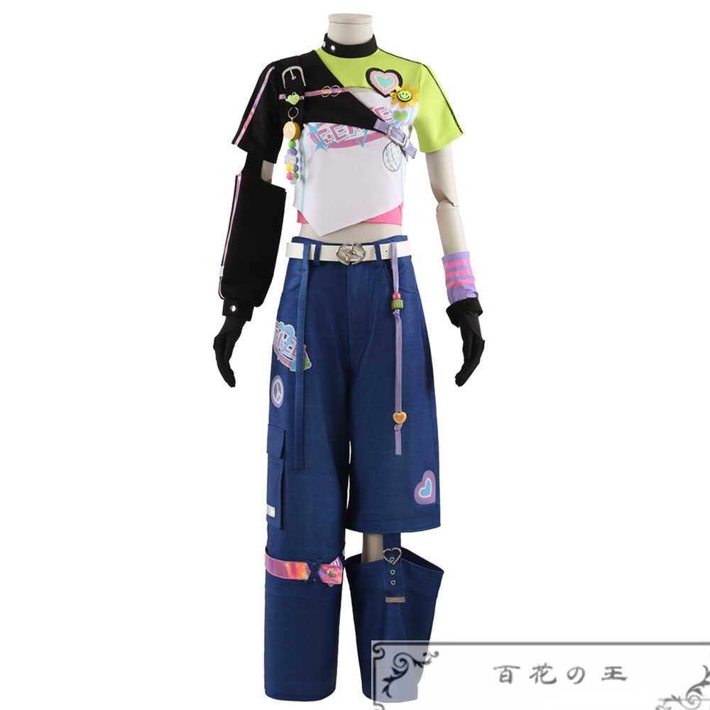 あんスタ 花群冬芽 日々樹渉 紫之創 椎名ニキ 仁兎なずな 三毛縞斑 ユメ らびゅ&ピース伝説衣装 コスプレ衣装 コスチューム