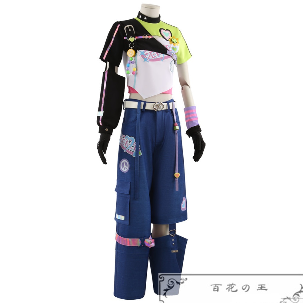 あんスタ 花群冬芽 日々樹渉 紫之創 椎名ニキ 仁兎なずな 三毛縞斑 ユメ らびゅ&ピース伝説衣装 コスプレ衣装 コスチューム