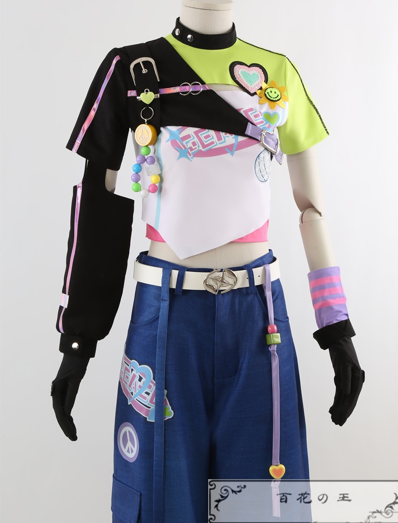 あんスタ 花群冬芽 日々樹渉 紫之創 椎名ニキ 仁兎なずな 三毛縞斑 ユメ らびゅ&ピース伝説衣装 コスプレ衣装 コスチューム