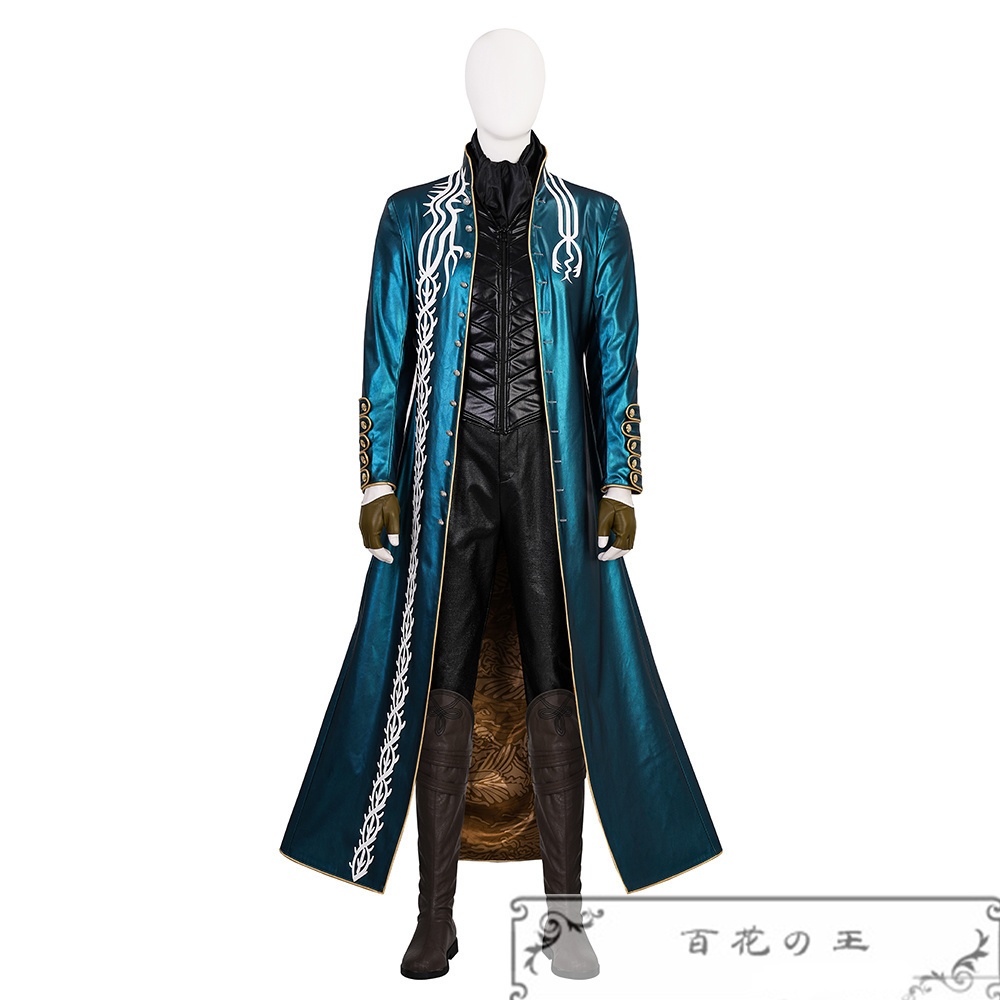 『一部在庫あり』 デビルメイクライ3 バージル コスプレ衣装 コスチューム