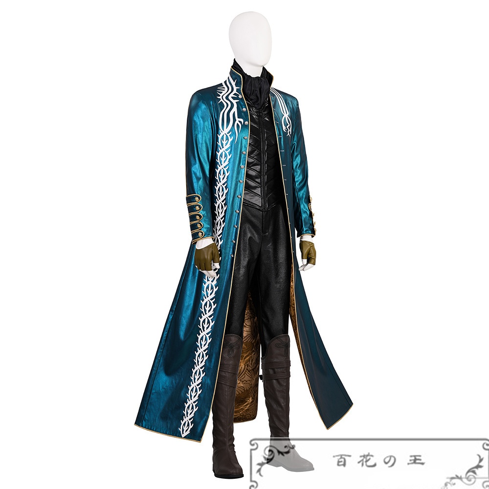 『一部在庫あり』 デビルメイクライ3 バージル コスプレ衣装 コスチューム