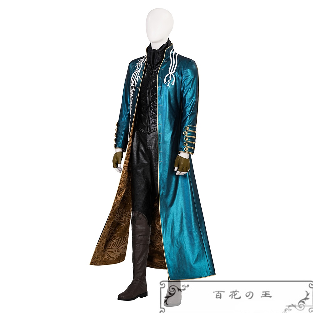 『一部在庫あり』 デビルメイクライ3 バージル コスプレ衣装 コスチューム