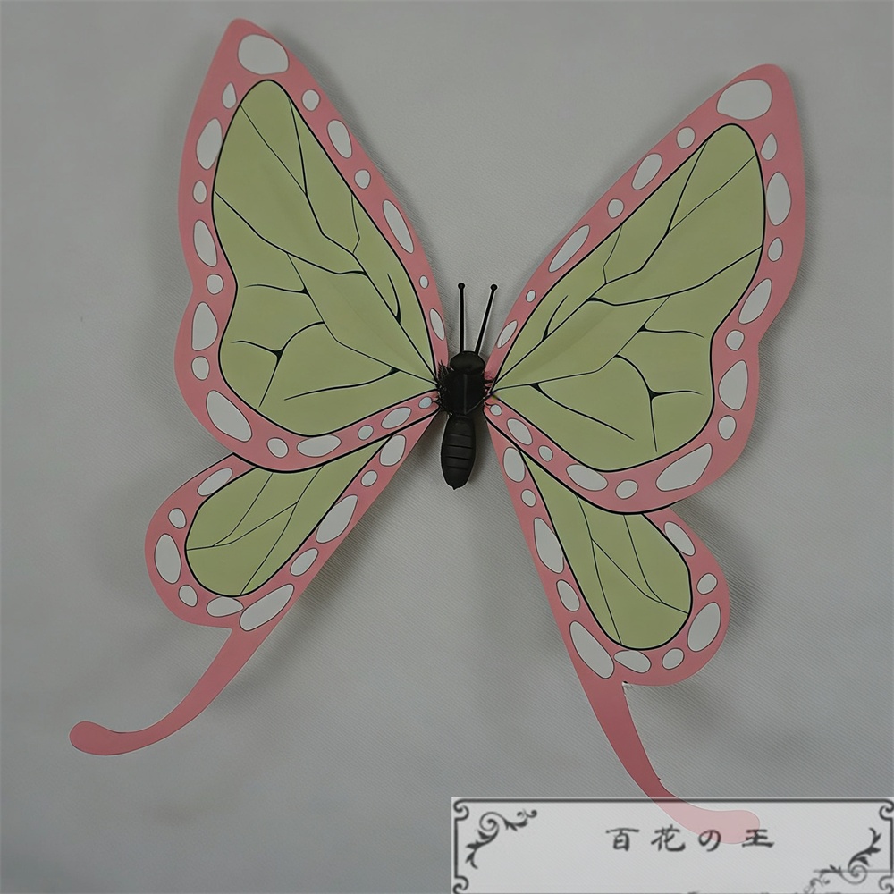 『一部在庫あり』 暗紋付き 栗花落カナヲ 鬼殺隊制服 コスプレ衣装 コスチューム 胡蝶の頭飾り付き