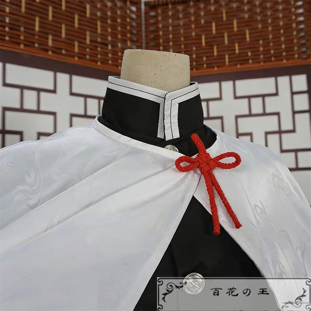 『一部在庫あり』 暗紋付き 栗花落カナヲ 鬼殺隊制服 コスプレ衣装 コスチューム 胡蝶の頭飾り付き