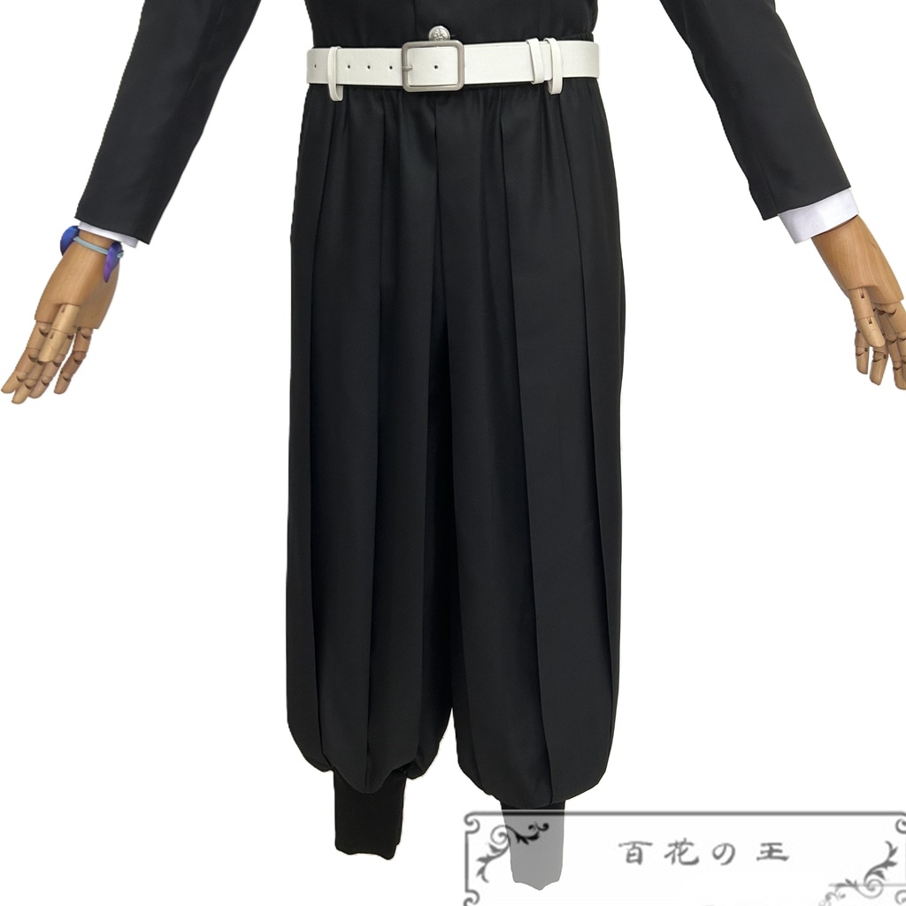 『一部在庫あり』 獪岳 かいがく コスプレ衣装 コスチューム 暗紋付き生地