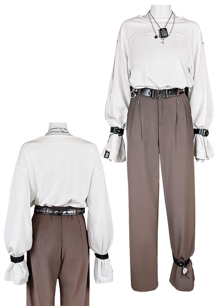 在庫品 VTuber バーチャルライバー ChroNoiR シネマ Kuzuha 葛葉 knkn Kanae 叶 コスプレ衣装 コスチューム